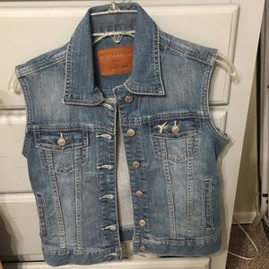 Denim vest